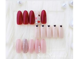 バレンタインネイル☆定額A