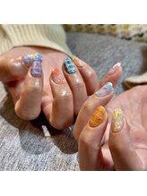 ラブクロム(LOVE CHROME)/カラフルネイル