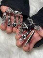 ネイルマフィア 池袋店(NAIL MAFIA)&nbsp;ロングのゴテゴテギラギラ大得意ですっ★ミ
