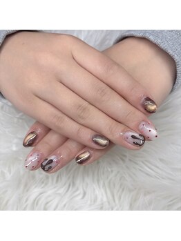 ナキ(NAKI)/バレンタインネイル