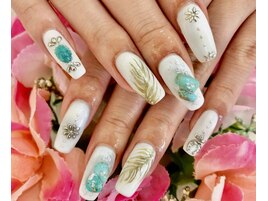 シルバー×ターコイズ