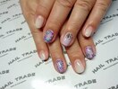 紫陽花ネイル