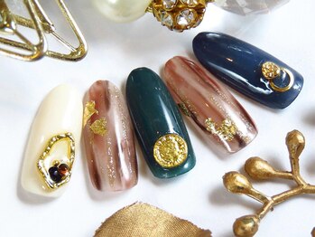 トータルビューティーアンドアズフローラ(Total Beauty & a`s Flora)/パーツアートネイル