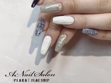 エーネイルサロン プラーカ本店(A-Nail Salon)/ ニットネイル