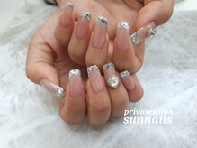 サンネイルズ(sun nails)/2本アート+パーツオプション