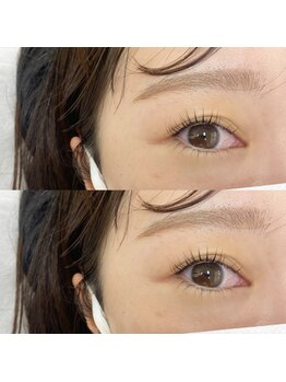 プラスアイ 赤羽東口店/まつ毛パーマ/担当：武者