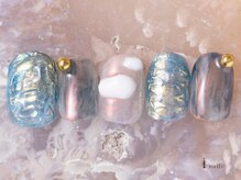 アイネイルズ 吉祥寺店(I nails)/青空ニュアンスネイル