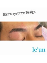 ルアン 六本木店/メンズ美眉毛スタイリング