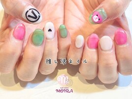 【推し活ネイル】