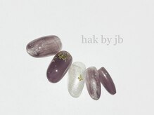 ハク ネイル バイジェービー 稲毛(hak nail byjb)/ハロウィンデザイン　7900