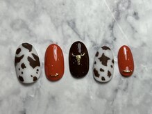 ネイルブレイク リリア(Nail Break lilia)/【初回オフ無料】牛柄ネイル