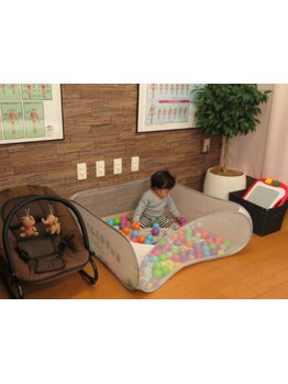 お子様同伴OKのサロン