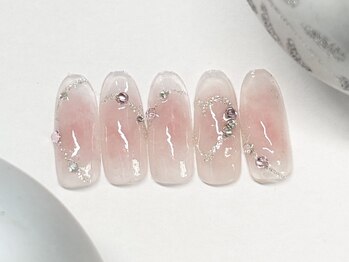 ラヴィネイル 京都駅前店 クレア(La Vie Nail claire)の写真/《持ち込みデザインプラン¥6500》アート・パーツの持込みOK！ストーン・シール付け放題！いつでも同価格◎
