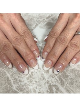 ネイルサロン ジュウェル 高原店(Jewel)/王道白フレンチ