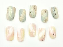 ネイルサロン クイール 小山店(NAIL SALON QUILL)/3色ニュアンスアート