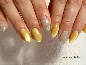 ジュエ ネイルスタジオ(jouer nailstudio.)/うる艶マグフラッシュ