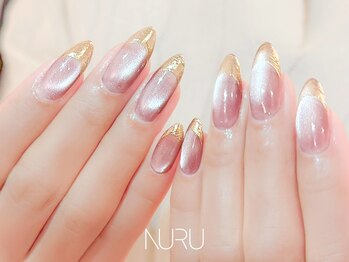 ヌル ネイル 新宿(NURU NAIL)の写真/【チップ長さ出し：1本¥550】折れてしまった爪を揃えたい＆もう少し長さが欲しい！というお悩みに対応