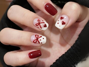 ラッキー(Lucky)/バレンタインネイル