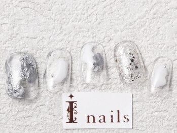 アイネイルズ 梅田店(I nails)/ニュアンスクリアネイル¥7200