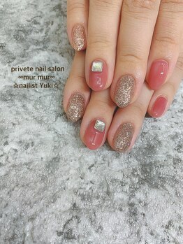 プライベート ネイルサロン マーマ(murmur)/キラキラネイル