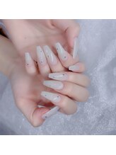 クイーンズビューティーサロン 新宿本店(Queen's beauty salon)/チップ長さ出し定額コース