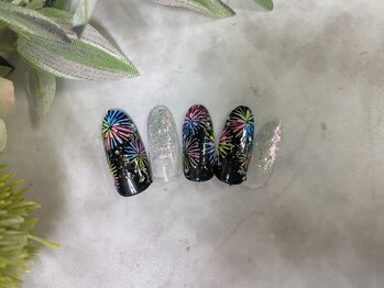 ネイルサロン ネイルクク(Nail KUKU)/7月ゴージャス