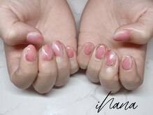 イハナ(ihana)/大人ニュアンス＊桃ネイル