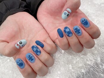 レアネイル 新宿(le'a nail)/キャラクターネイル