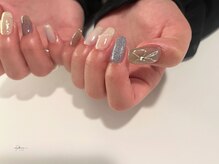 エフェム 表参道(ephem)/リボンネイル〈ニュアンス〉