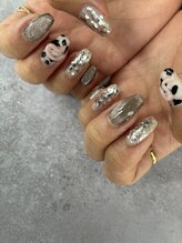 ランテテスマッジ(Rantete smudge)/アニマル柄ネイル