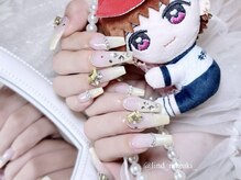 リンドネイル バイ モカ アンド ララ(Lind nail by moca and LaLa)/【mizuki】イエロー/推しネイル