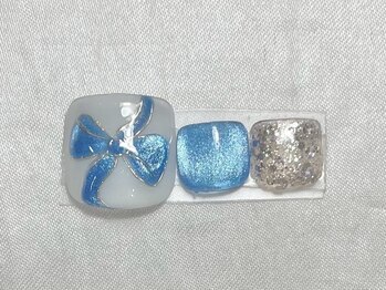 ナナズネイル 西小倉店(NANA's Nail)/冬フット定額デザイン