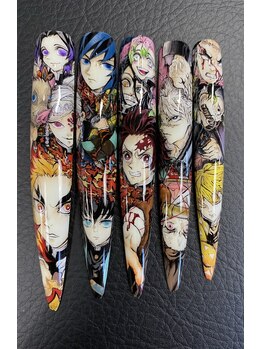 タラソテラピーアンドビューティサポート ソワンドゥマーレ(Soin de mare)/痛ネイル/キャラクターネイル