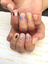 ネイルサロン コアラちゃん/【アーガイルネイル☆】
