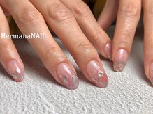 エルマナ ネイル(Hermana NAIL)/クリア×ホイル
