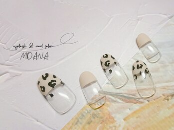 モアナ なんば店(MOANA)/レオパードフレンチ♪