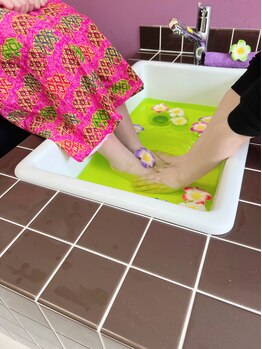 ロータス(LOTUS)/全メニュー足湯でリラックス