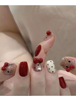 サムズアップネイル(thumbs up nail)/お客様ネイル