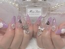 紫グラデーション￥8000+追加