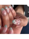 spring nail "sakura"