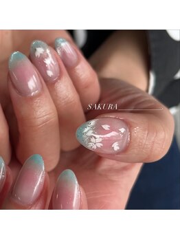 ネクサス 北参道(NEXUS)/spring nail "sakura"