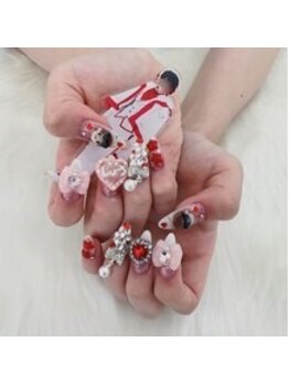 プリュム(Plume)/3D/推しネイル/キャラクター