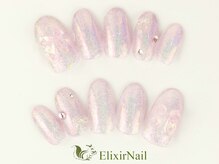エリクサーネイル 西武新宿(Elixir Nail)/定額a シンプル/クーポン使用