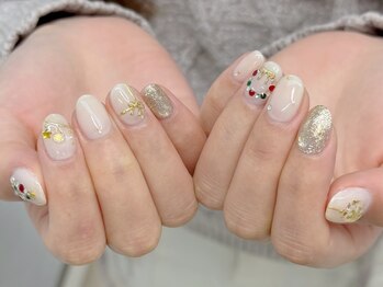 オーシャン 銀座店(OCEAN)/クリスマスネイル