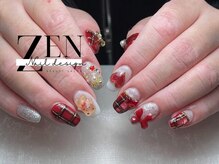 ゼン ネイル デザイン 池袋(ZEN NAIL DESIGN)/* 長 さだしやり放題×つけ放題