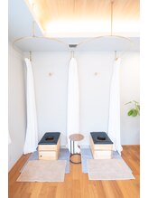 和 ナゴミアン(nagomi&.)/よもぎ蒸しのイスは2台あり♪