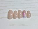 キラキラ桜ネイル