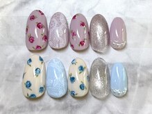 ネイルサロン ブリオン(Nail Salon Bullion)/リリカルローズネイル