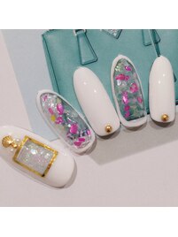 キラキラボトルネイル