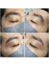 アンジェリーナ/男性眉のお手入れ